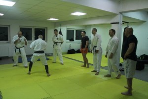 Seminarium Furo Karate w VTP Gym w Andrespolu Jan Schneider Kamil Bazelak