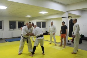 Seminarium Furo Karate w VTP Gym w Andrespolu Kamil Bazelak Jan Schneider
